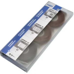 Osborn 8603600004 - Kit ruedas fibra sin tejer para satinar 4 piezas para 4.000 (r.p.m)