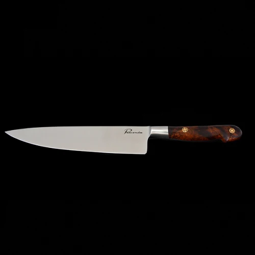 PERCEVAL CUCHILLO CHEF FORJADO 21 CMS MADERA IRONWOOD DE ARIZONA