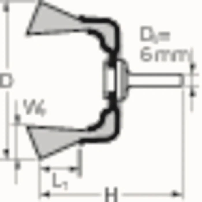 Carda de vaso PFERD TBU ST ( 8000435468 ) Ø 70 mm grosor del alambre del eje 0,2 mm