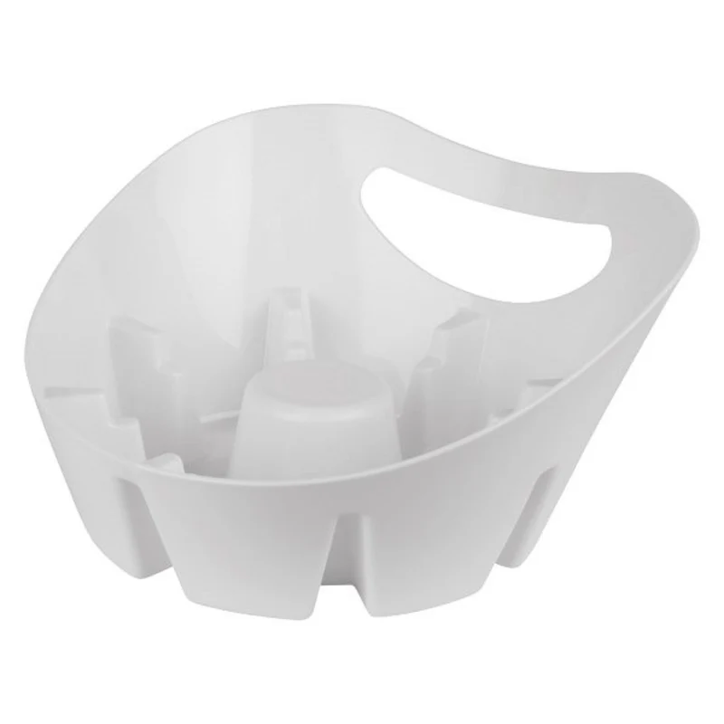 SOPORTE DE ÉMBOLO BLANCO 7.5"D PlumbCraft