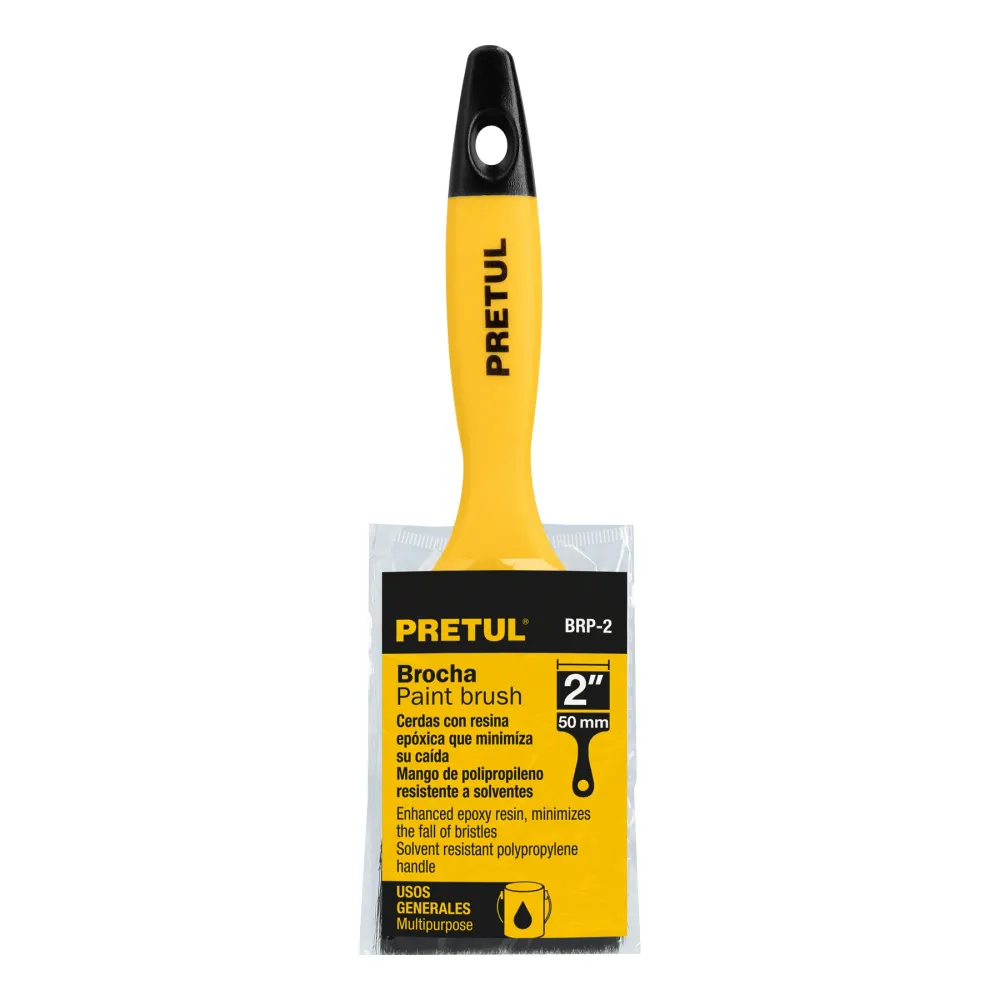 Brocha Mango Plastico 2" Pretul Brp-2