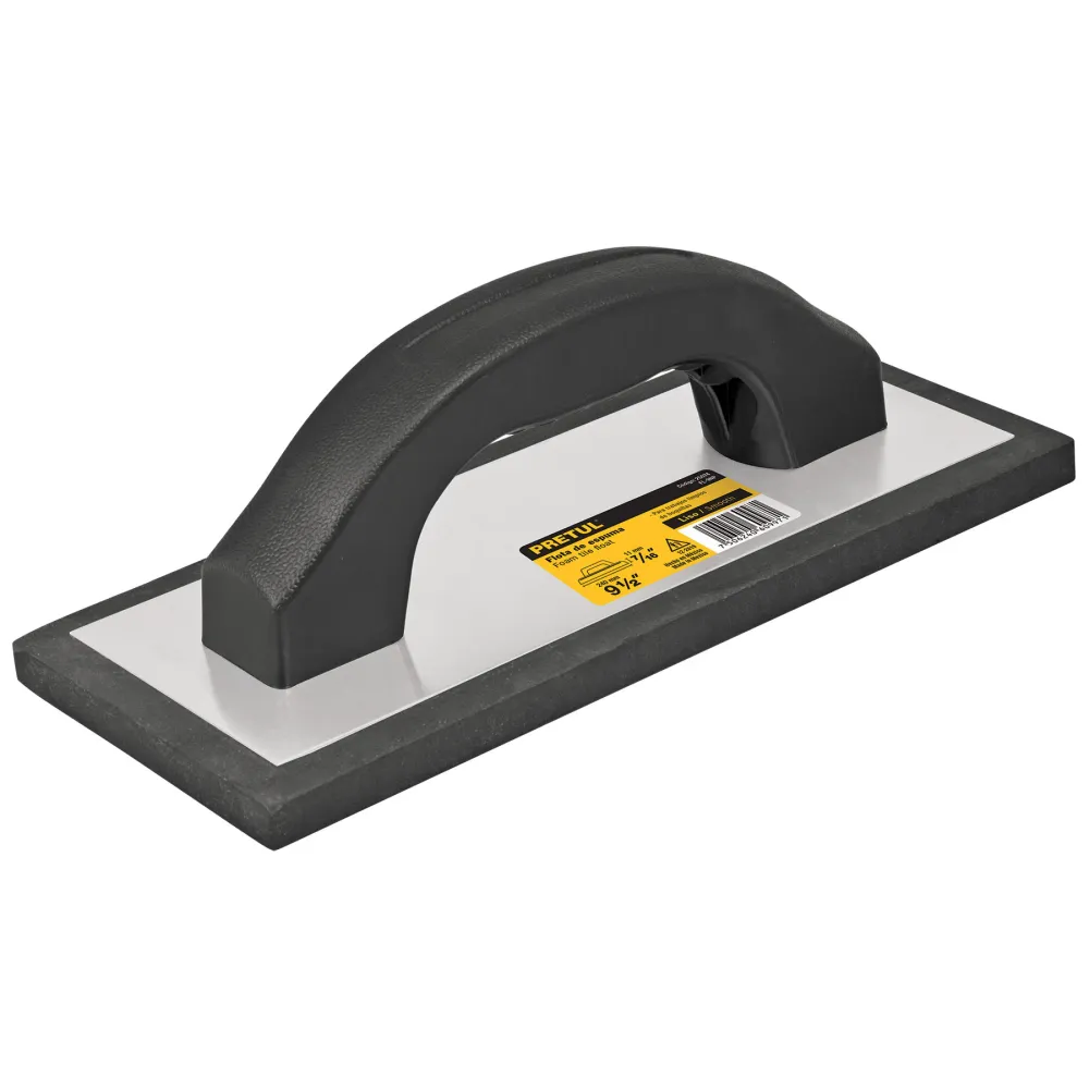 Fraguador De Hule 9.1/2" x 4" Mango plastico Pretul FL-9NP