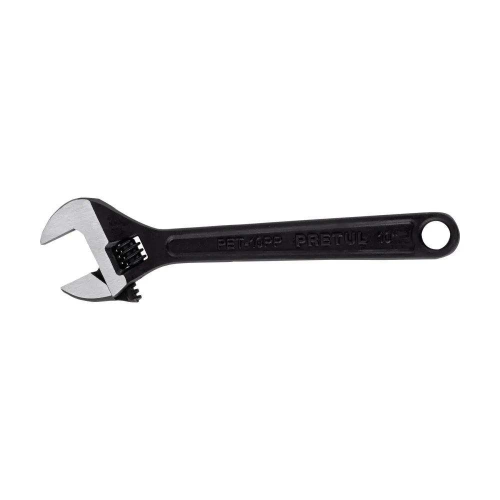 Pretul PET-10PP Llave ajustable (perico), pavonado 10' Pretul
