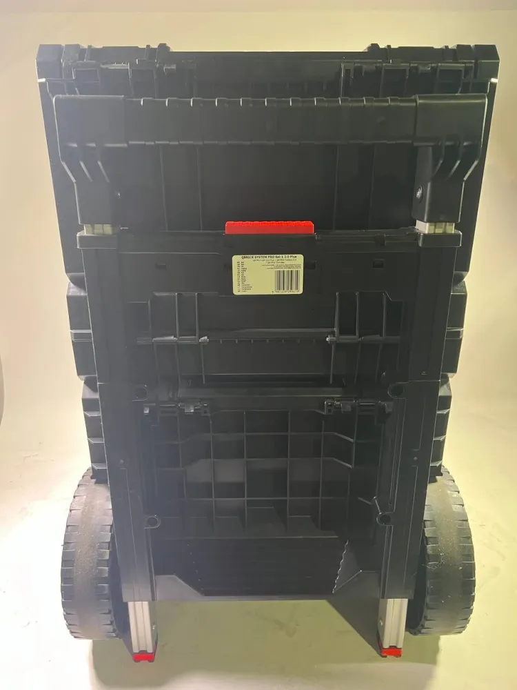 Qbrick System PRO Set 1 2.0 Plus Juego de herramientas + maletín PRO + caja de herramientas PRO + carro PRO 490 x 400 x 75...