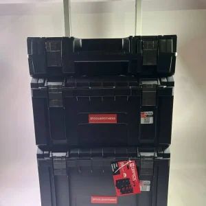 Qbrick System PRO Set 1 2.0 Plus Juego de herramientas + maletín PRO + caja de herramientas PRO + carro PRO 490 x 400 x 75...