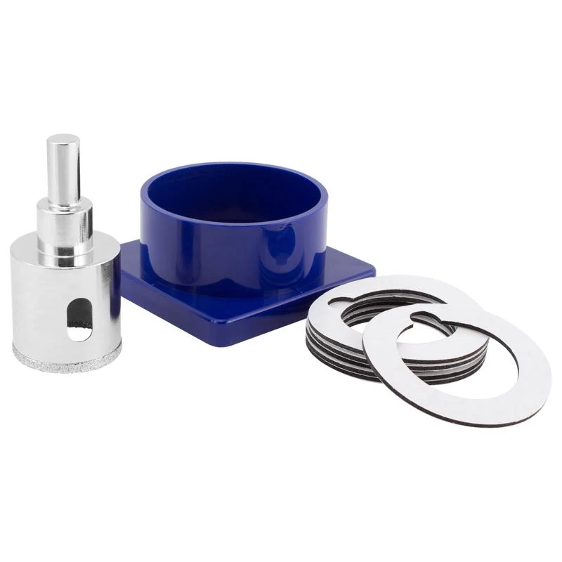 Kit de sierra de corona con grano de diamante QEP - Caja abierta