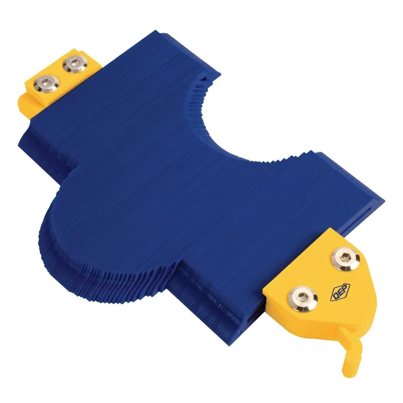 Medidor de contorno de plástico QEP de 6 pulg. de alto x 4 pulg. de ancho x 1/4 pulg. de largo (paquete de 1) - Oferta de...