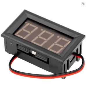 120V Mini voltímetro Digital de dos cables Panel de pantalla LED de Bprobador de voltaje Quierox - Tienda Online