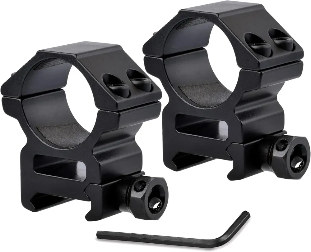 Anillos de alcance óptico de 1.000 de 1 pulgada para soportes de alcance perfil medio, 2 piezas Quierox - Tienda Online