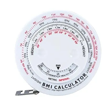 Calculadora de Bmi, herramienta de medición de grasa medida de cinta métrica Quierox - Tienda Online
