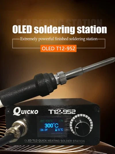 Estación de soldadura de calentamiento rápido STC T12-952 Quierox - Tienda Online