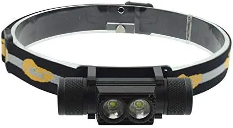 Faro LED Faro USB Recargable Impermeable Luz de cabeza Linterna de pesca Quierox - Tienda Online