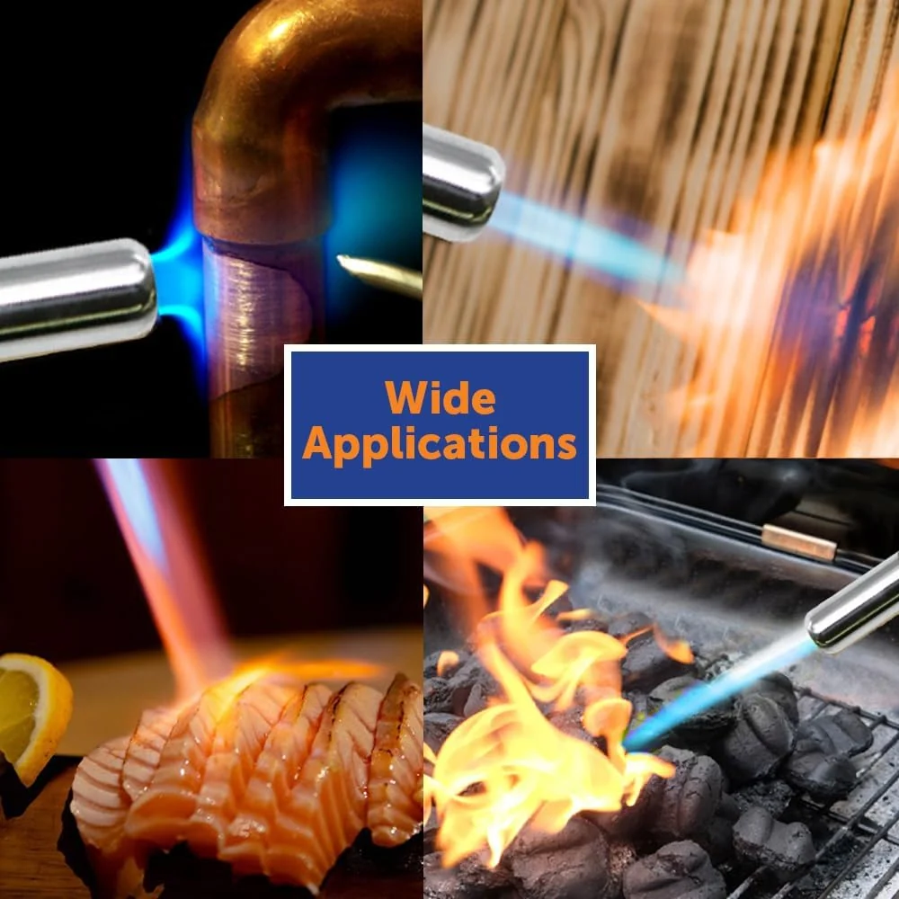 Flame King Cabezal de antorcha de propano de alta intensidad para soldadura Quierox - Tienda Online