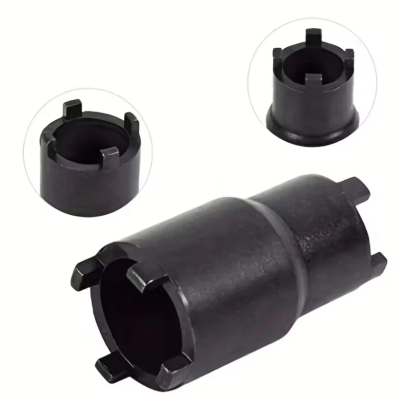 Herramienta de Extracción de Tuerca de Moto Negra con Doble Cabeza Quierox - Tienda Online