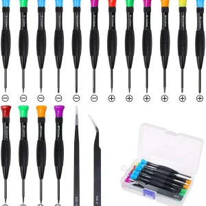 Juego Destornilladores 18 Piezas Destornilladores Pequeños Pequenos Magneticos Quierox - Tienda Online