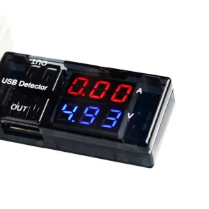 NOYITO Medidor de cargador USB dual DC 3V 9V 3A 5A Max , Probador de voltaje Quierox - Tienda Online