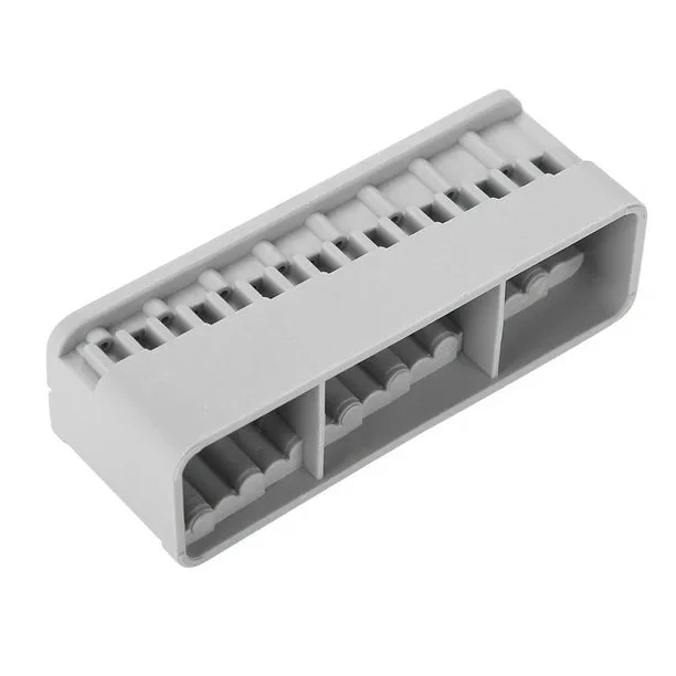 Regla endodóntica y tablero de prueba para limas dentales Endo Block (gris) Quierox - Tienda Online