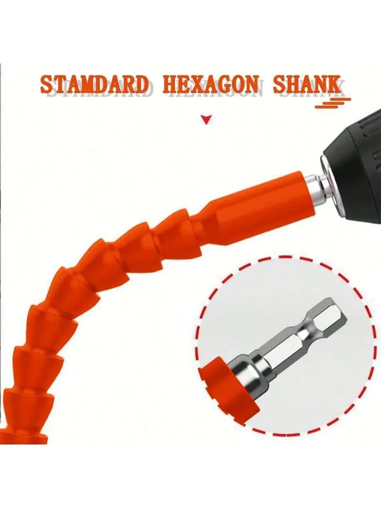 SHEIN Extensión flexible universal para taladro: eje de conexión multiángulo Quierox - Tienda Online