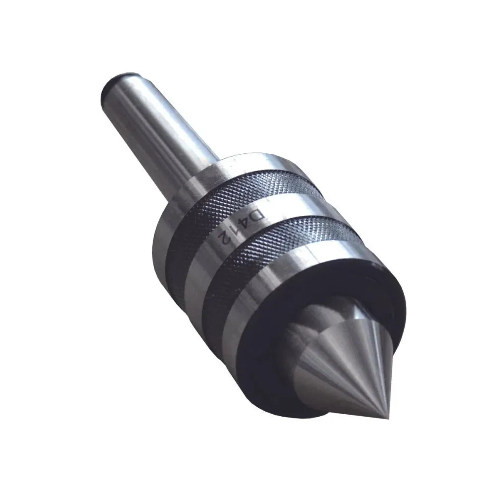Torno CNC de servicio medio MT2 con cono Morse de centro vivo y triple rodamiento 2MT Quierox - Tienda Online