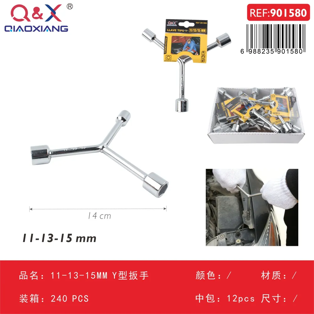 Llave tipo Y 11-13-15 mm Q&X