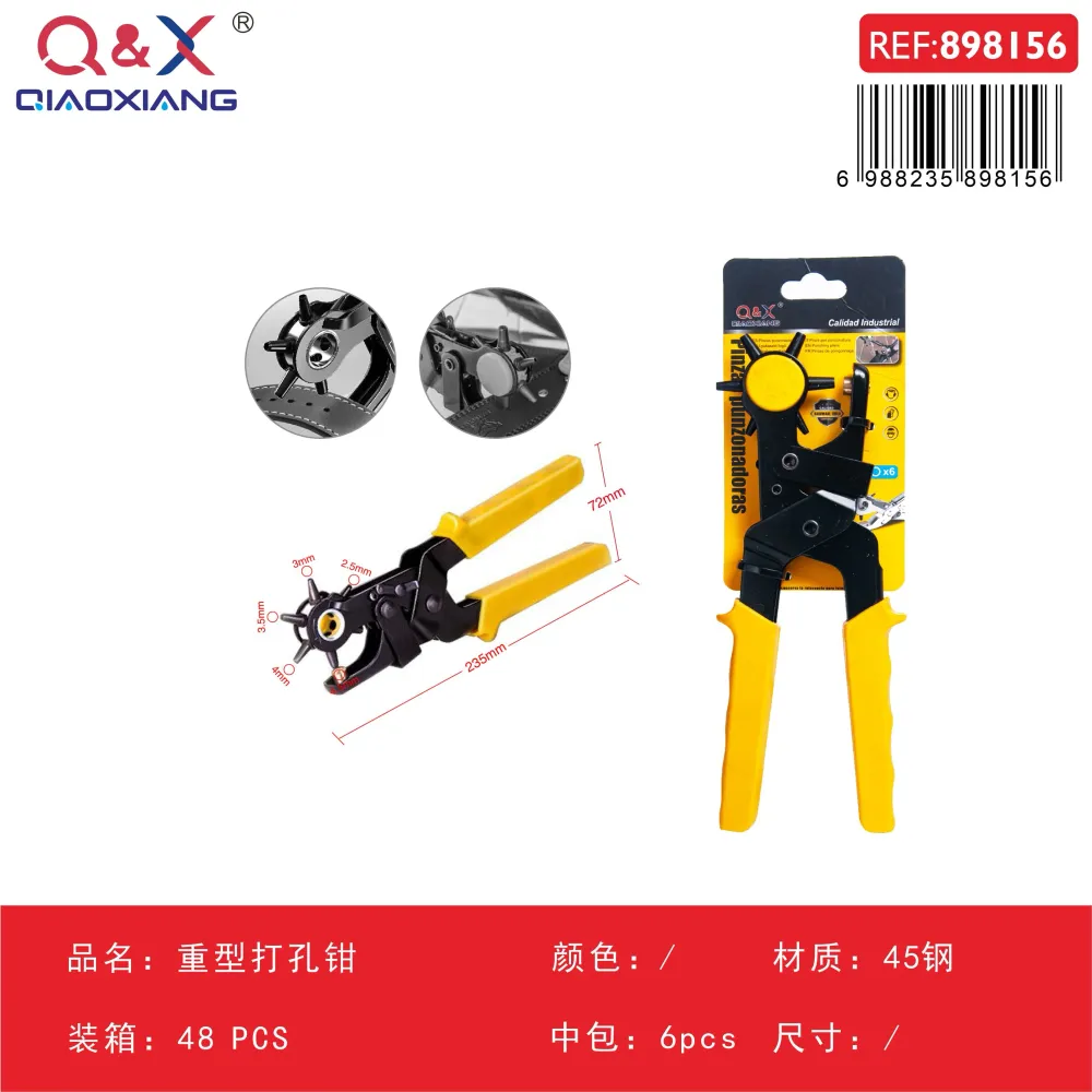 Pinza perforadora pesada Q&X