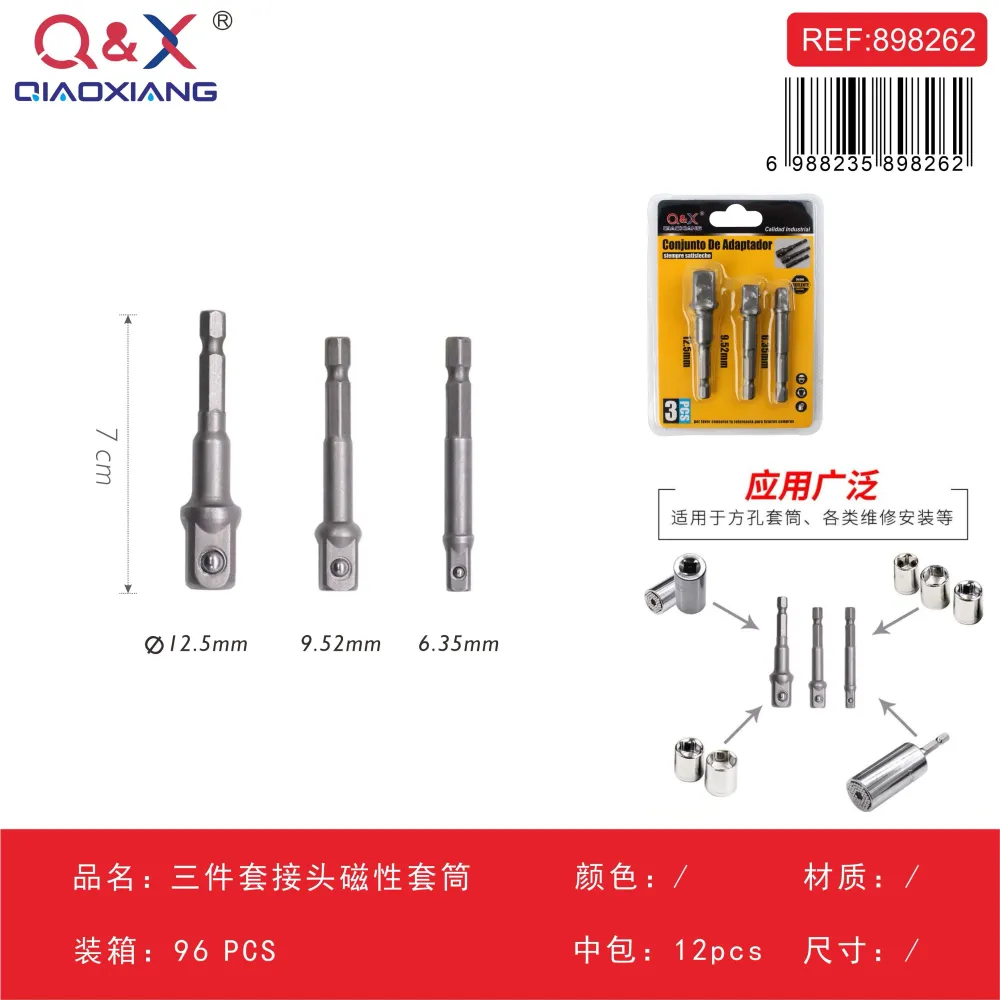 Set de conectores magnéticos con dados, 3 pcs Q&X