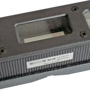 ROECKLE Nivel de burbuja de manivela DIN 877 Precisión 0,1 mm/m 0,2 mm/m ( 4000857016 )