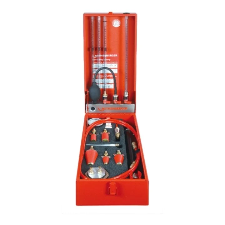 Comprobador de tuberías de gas/agua ROTHENBERGER ROTEST GW 150/4 Rango de trabajo 18 - 42 mm ( 4000812667 )