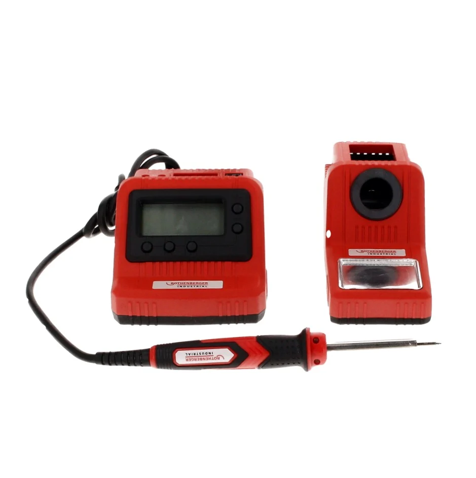 Rothenberger Estación de soldadura industrial digital con LED 230 V 60 Watt (1500003259) 200 - 450 °C Rothenberger Industrial