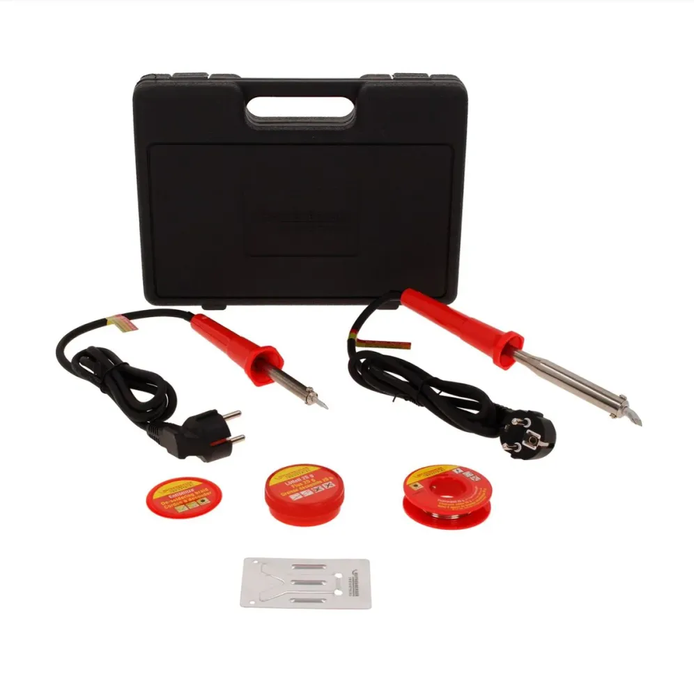 Rothenberger Juego de soldador profesional industrial 5 piezas 25 W 80 W (35060) Rothenberger Industrial