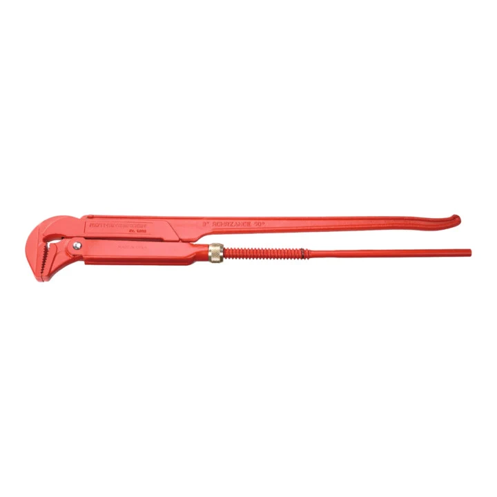 Llave de tubo ROTHENBERGER 90° Longitud total 640 mm Anchura de sujeción 89 mm ( 8000738853 )