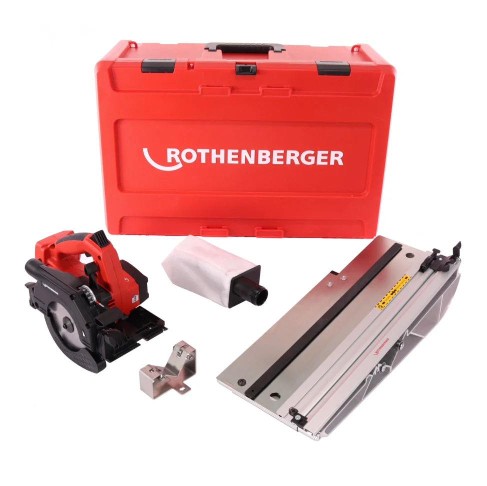 Rothenberger PIPECUT mini sierra universal baterí 18 V 125 mm + hoja de sierra + estuche - sin baterí, sin cargador (10000...