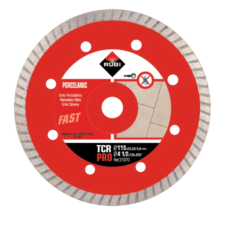 DISCO DIAMANTE TCR 115 MM PRO Rubi