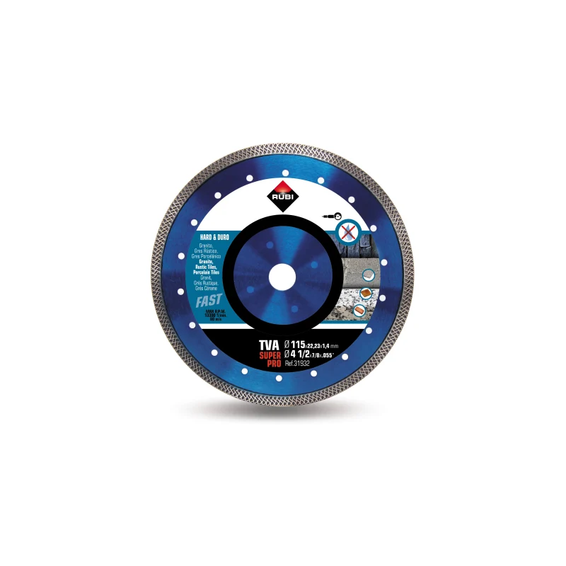 Disco diamante TVA 115 SUPERPRO Rubi