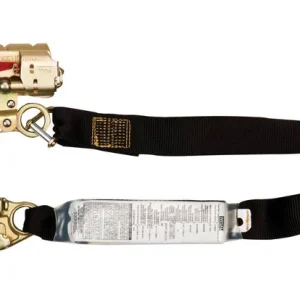 Safety Works - Agarrador de cuerda manual unisex de poliéster, 32 cm de largo, color negro, 1 unidad - Oferta de la semana