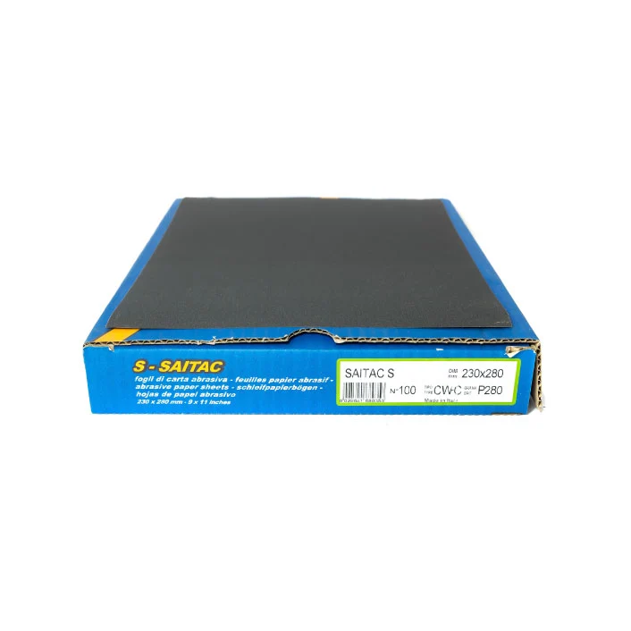 Lija al agua CW-C paquete 100 unidades - Grano 150 Sait