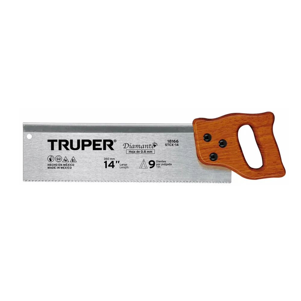 Serrucho Costilla 14" (Truper)