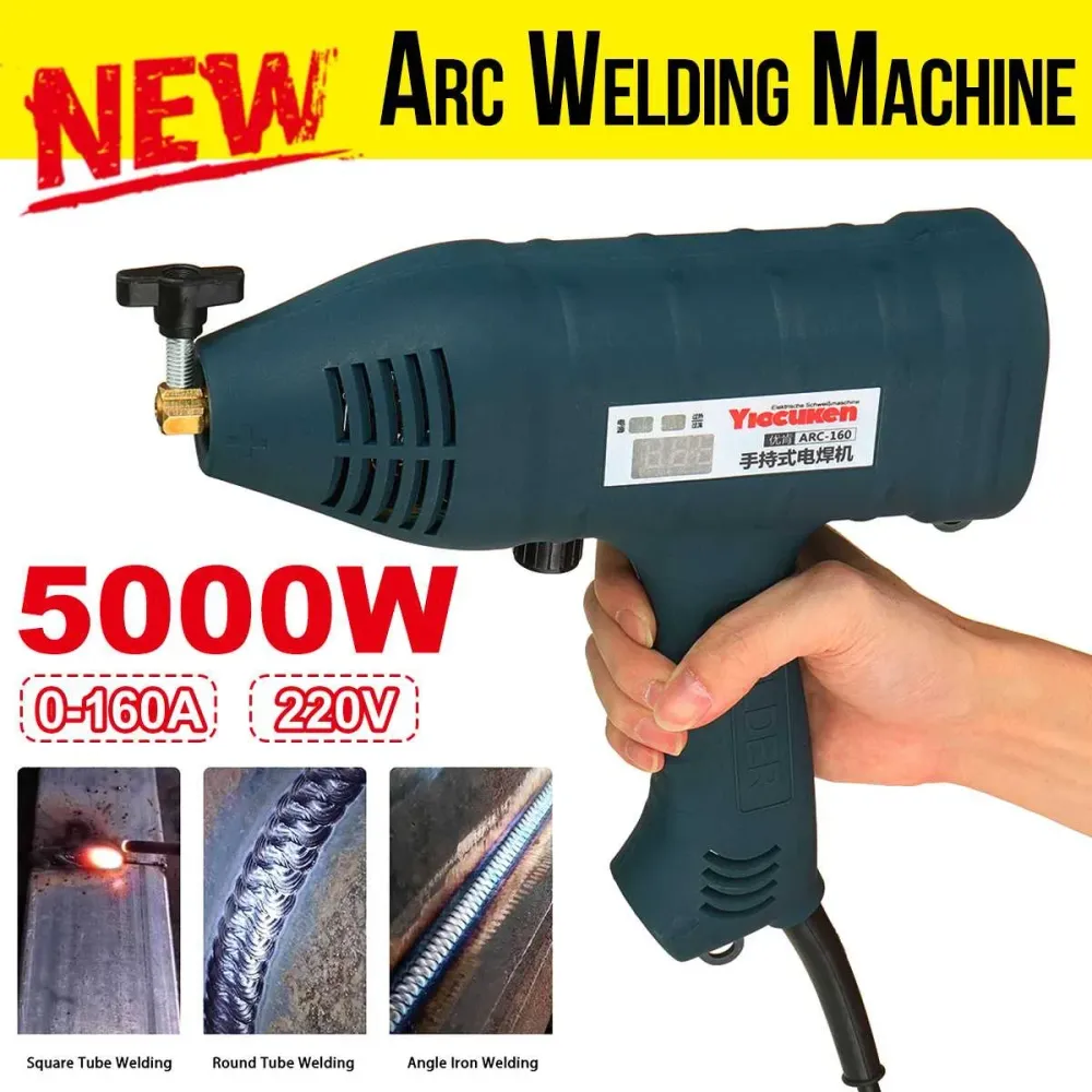 Máquina de soldadura automática, soldador portátil de 220V y 5000W, máquina de soldadura inteligente Digital automática de...