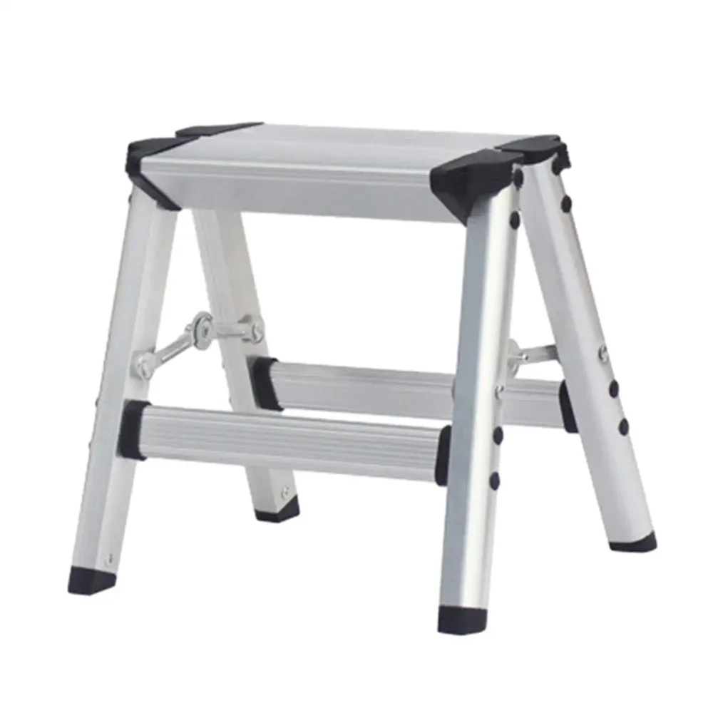 Escalera plegable que ahorra espacio, multifuncional, antideslizante, ligera, duradera, práctica para el hogar, cocina, ti...