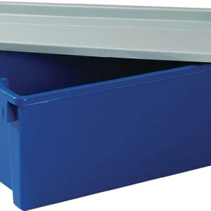 Tapa ( 9000446907 ) L300xA200mm gris apta para contenedores apilables giratorios Sonstige