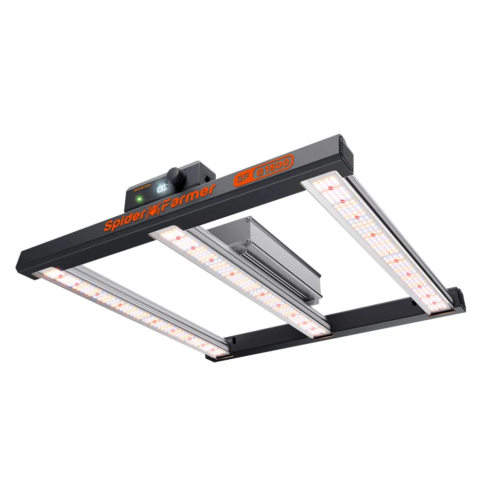 Spider Farmer G1500 LED de cultivo con control inteligente por app 150W Full Spectrum