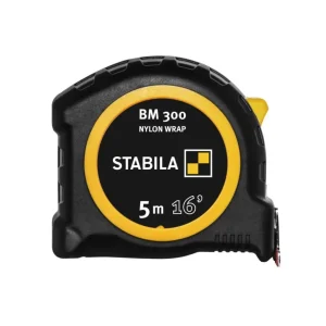 Stabila 195762 - Flexómetro Stabila Serie BM300 de 5 m. en cm. y pulgadas