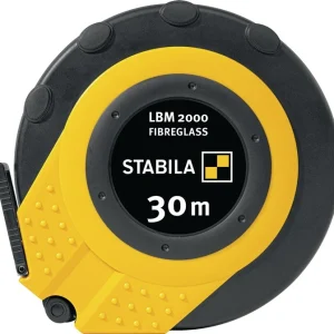 STABILA cinta métrica con cápsula LBM 2000 FIBRAGLASS longitud 30 m ancho cinta 13 mm ( 8000911845 )