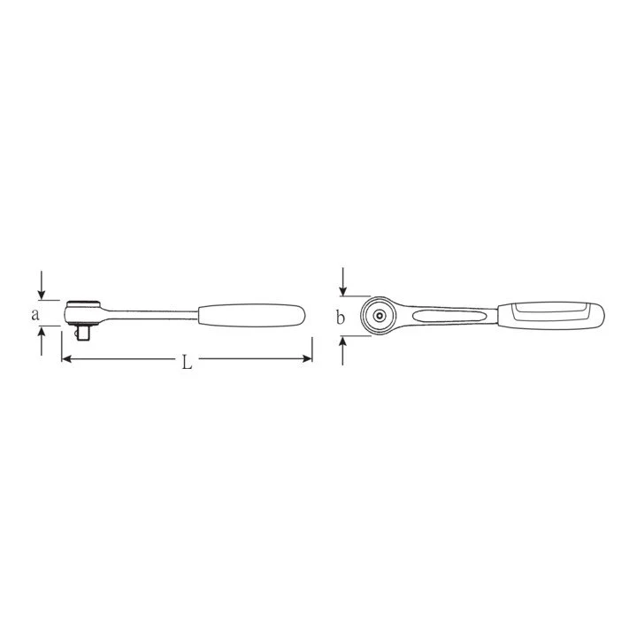 Carraca de palanca STAHLWILLE 415 1/4 ″ 22 dientes ( 4000826275 )