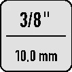 Carraca reversible Stahlwille 422 ( 4000826316 ) 3/8 ″ 60 dientes