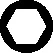Toma Stahlwille 1054/ 1054 ( 8000333126 ) 1/2 ″ hexagonal longitud 120 mm