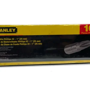 #2 1" 100 PC BITS SET - STANLEY (95IB68077)