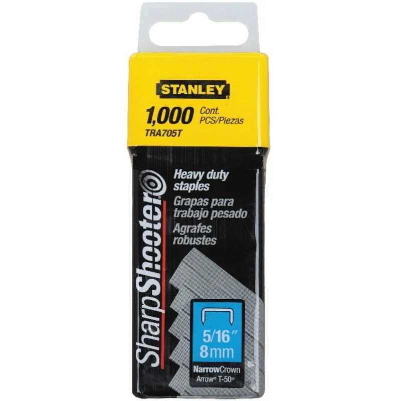 Grapa Stanley 5/16 Tra-705 Caja 1.000 Pzas