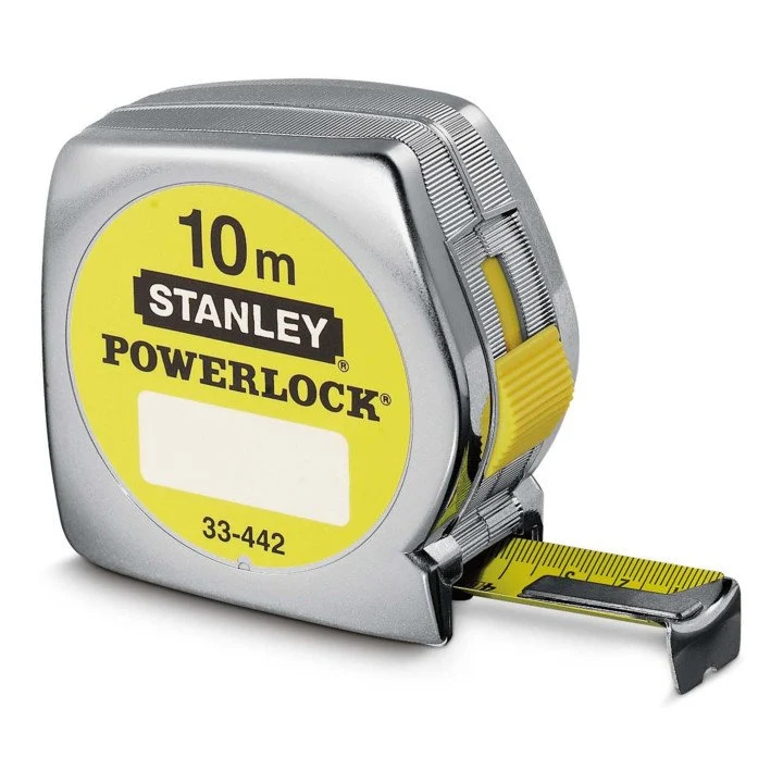STANLEY cinta métrica de bolsillo PowerLock(R) longitud 10 m anchura 25 mm mm/cm ( 4000787062 )
