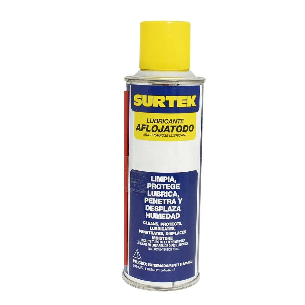 Aceite Aflojatodo en aerosol, Surtek.